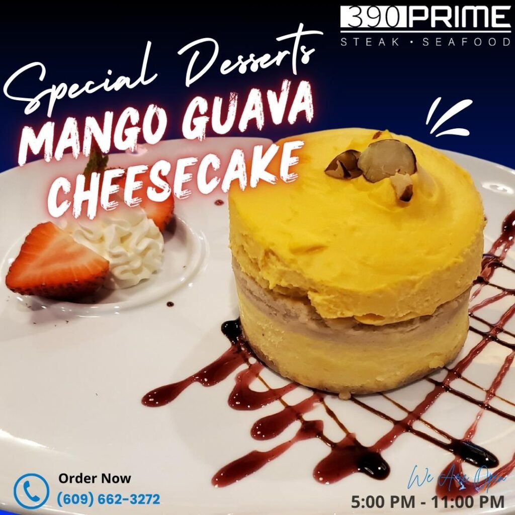 Mango Guava Cheescake